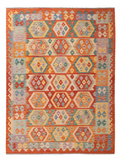 Kelim Maimene Teppich 170x240cm - bunt