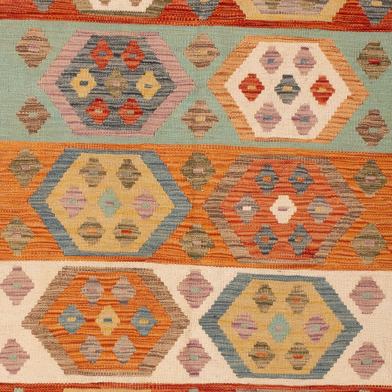 Kelim Maimene Teppich 172x249cm - bunt