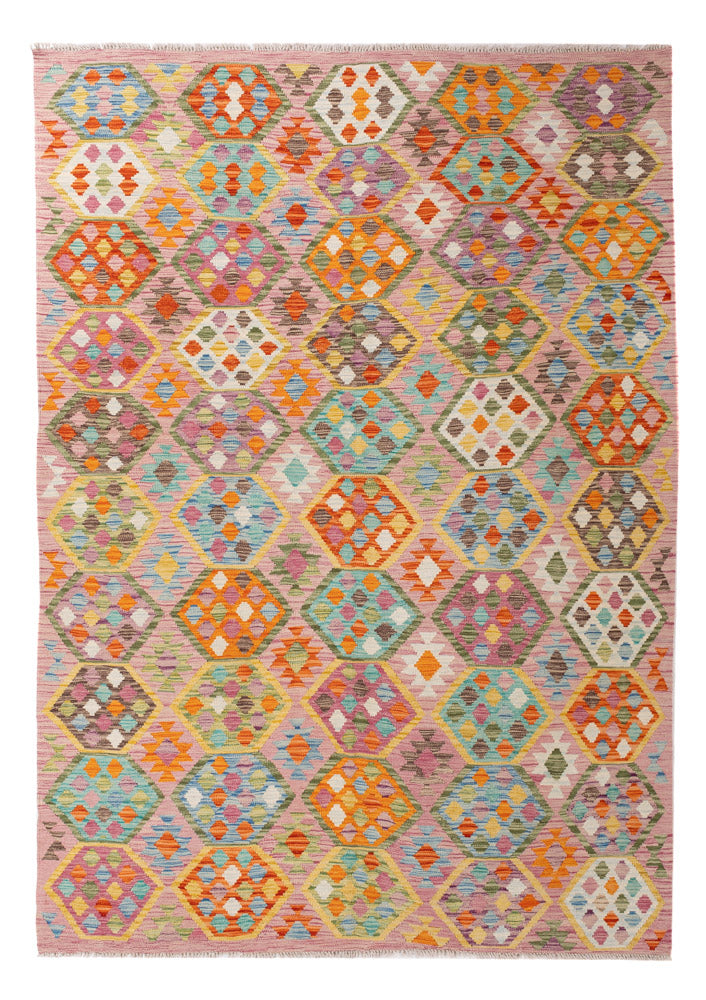 Kelim Maimene Teppich 178x248cm - bunt
