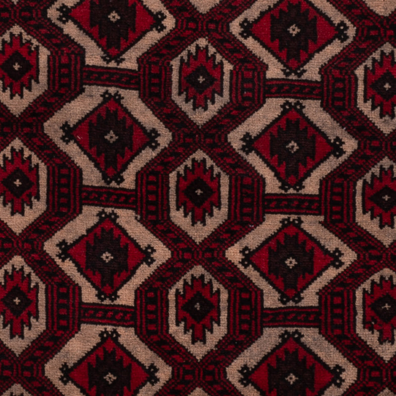 Belutsch Teppich - 95 x 148 cm - rot