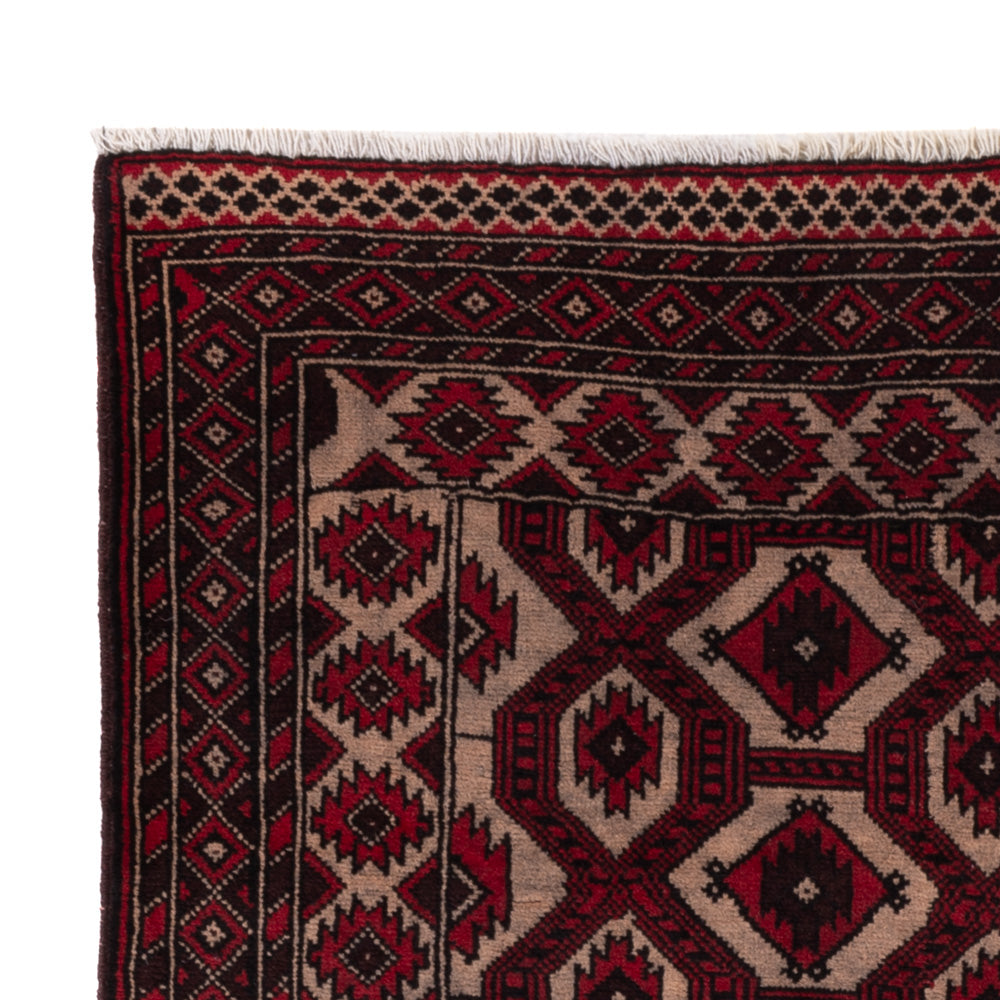 Belutsch Teppich - 95 x 148 cm - rot