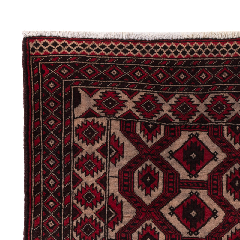 Belutsch Teppich - 95 x 148 cm - rot