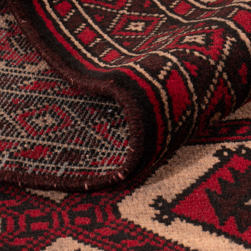 Belutsch Teppich - 95 x 148 cm - rot