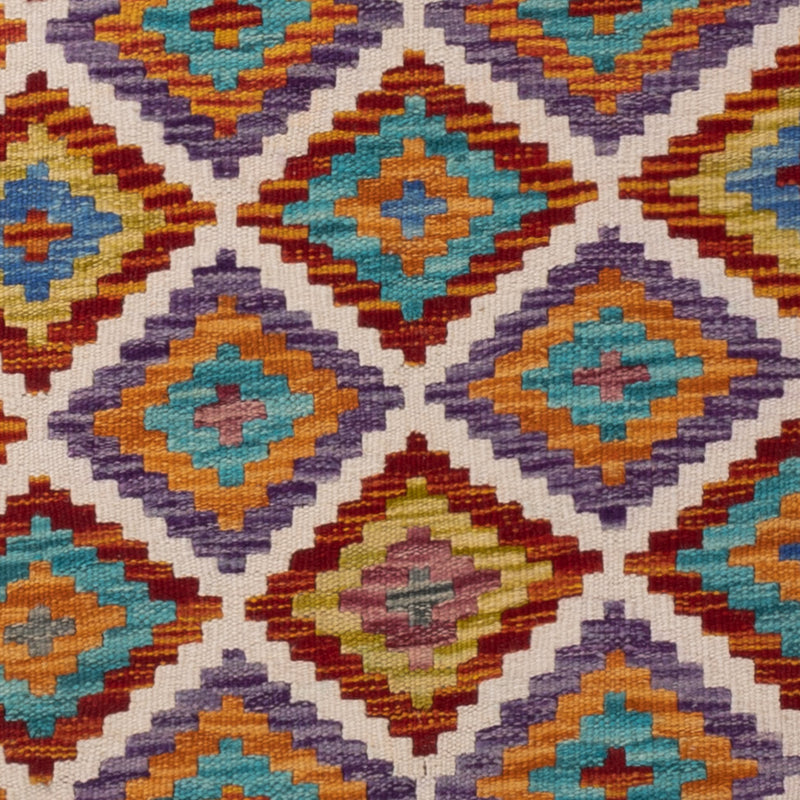 Kelim Maimene Teppich 98x156cm - bunt