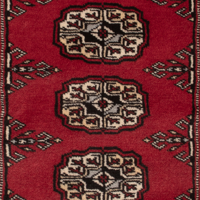 Pakistan Teppich 61x93cm - Orientteppich - rot