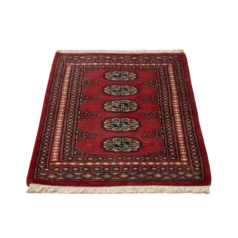 Pakistan Teppich 62x92cm - Orientteppich - rot