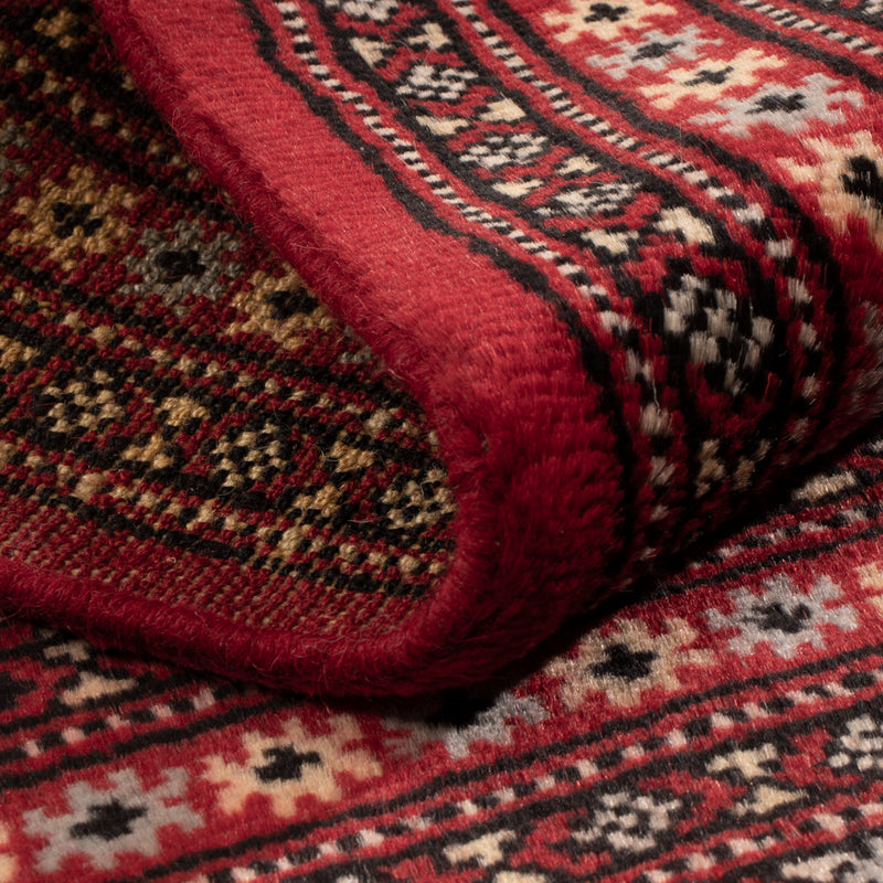 Pakistan Teppich 61x89cm - Orientteppich - rot