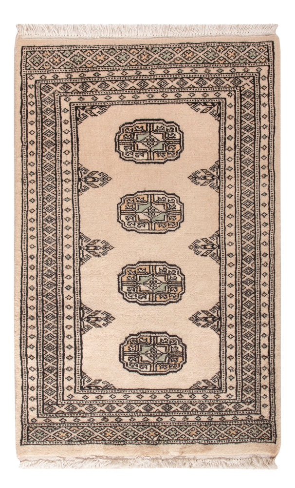 Pakistan Teppich 61x93cm - Orientteppich - creme