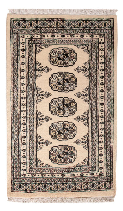 Pakistan Teppich 61x95cm - Orientteppich - creme