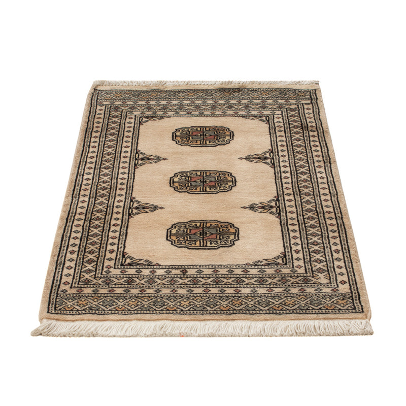 Pakistan Teppich 62x94cm - Orientteppich - creme