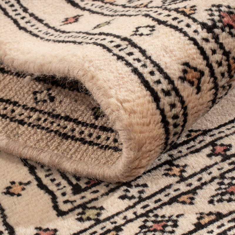Pakistan Teppich 60x97cm - Orientteppich - creme