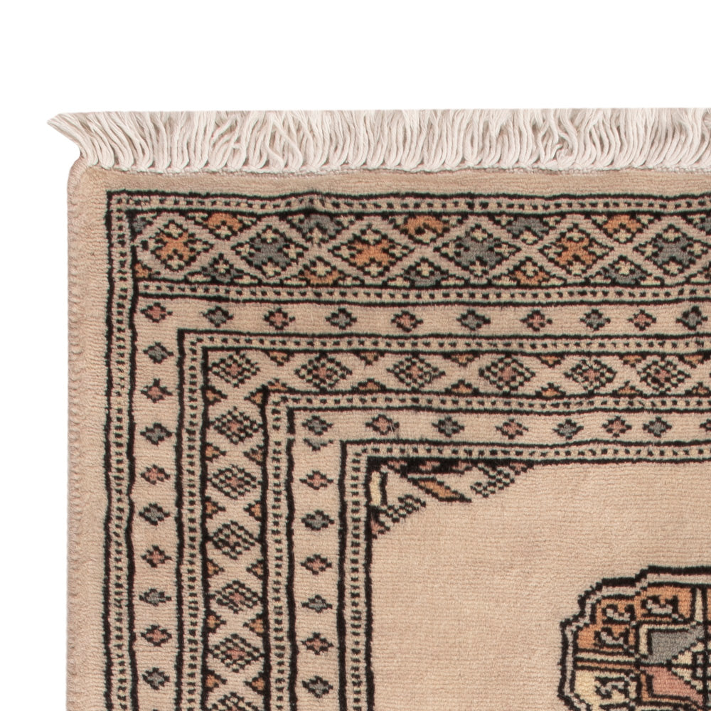 Pakistan Teppich 62x94cm - Orientteppich - creme