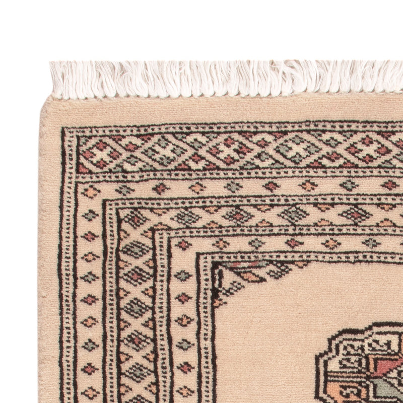 Pakistan Teppich 63x89cm - Orientteppich - creme