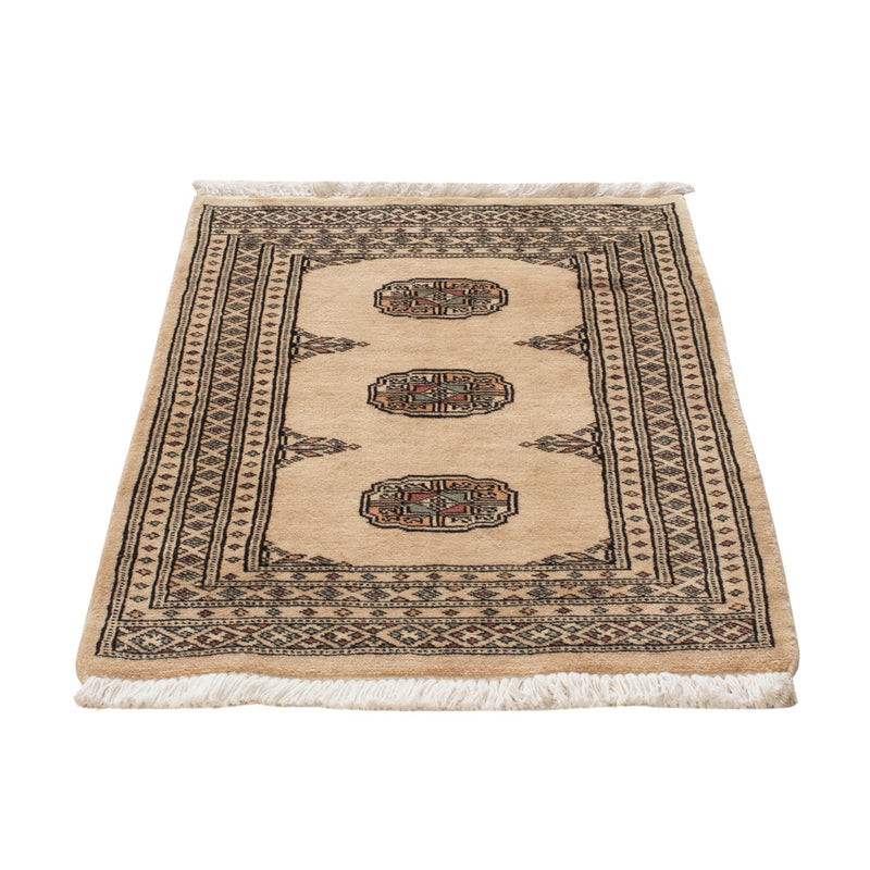 Pakistan Teppich 63x89cm - Orientteppich - creme