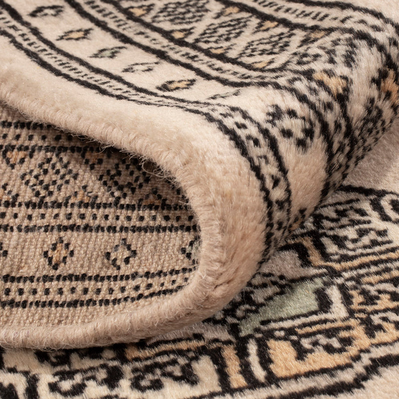 Pakistan Teppich 63x98cm - Orientteppich - creme