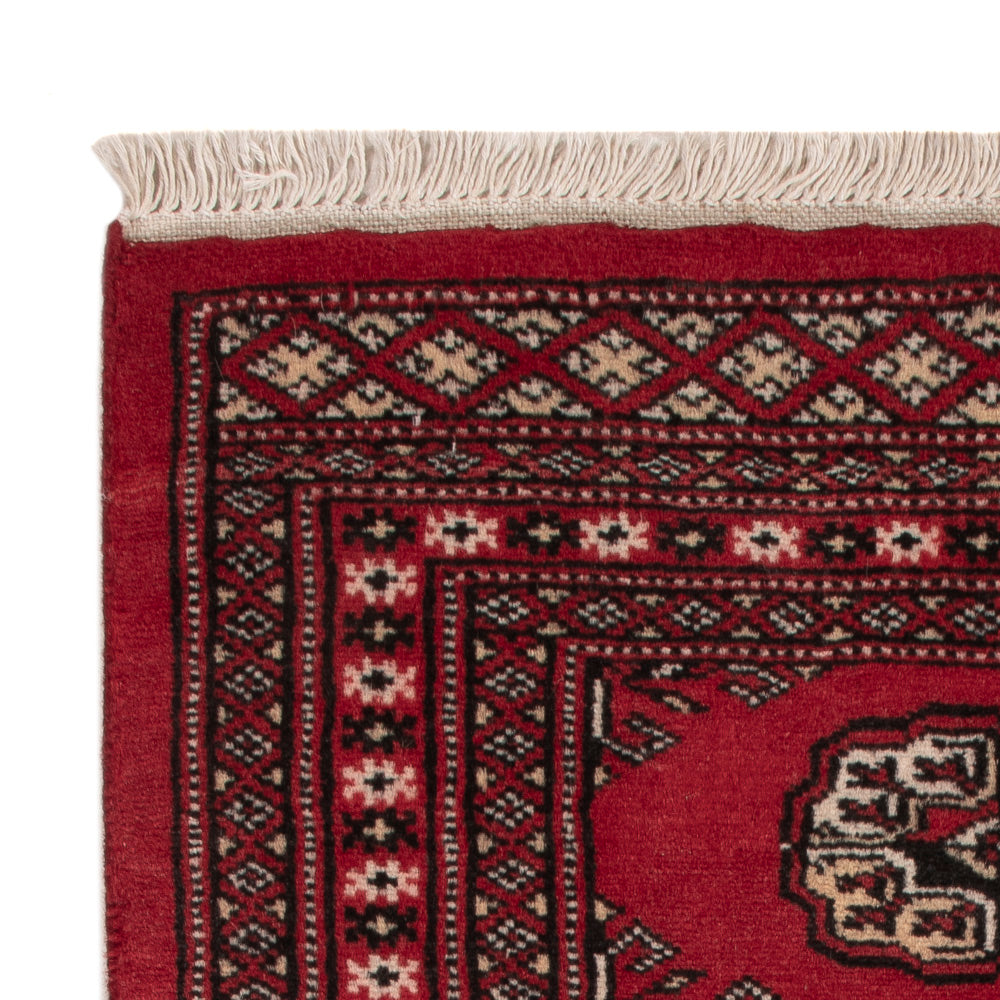 Pakistan Teppich 62x95cm - Orientteppich - rot