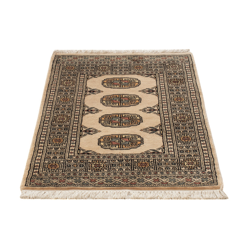 Pakistan Teppich 62x94cm - Orientteppich - creme