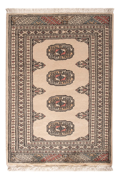 Pakistan Teppich 66x92cm - Orientteppich - creme