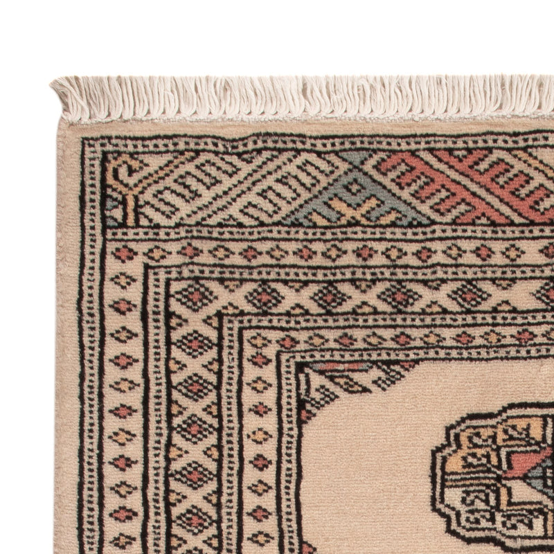Pakistan Teppich 66x92cm - Orientteppich - creme