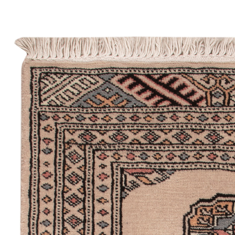 Pakistan Teppich 62x95cm - Orientteppich - creme