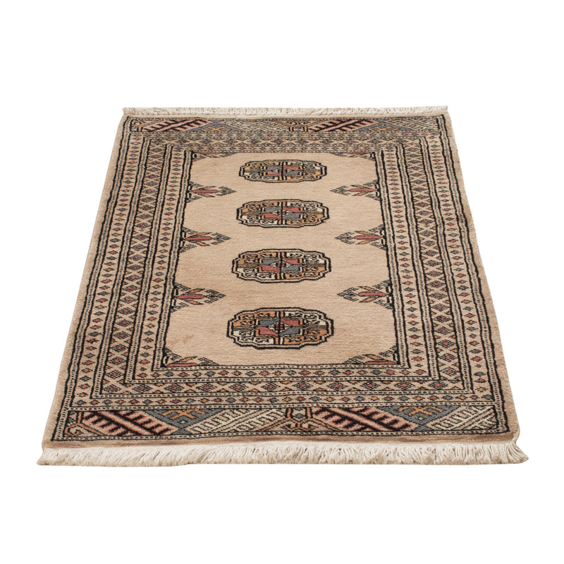 Pakistan Teppich 62x95cm - Orientteppich - creme