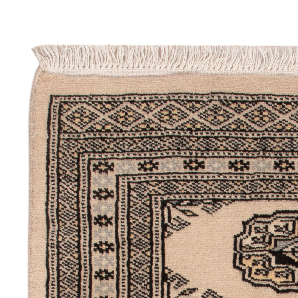 Pakistan Teppich 61x90cm - Orientteppich - creme