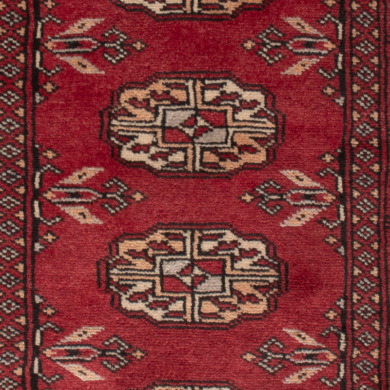 Pakistan Teppich 64x88cm - Orientteppich - rot