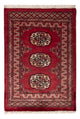 Pakistan Teppich 64x91cm - Orientteppich - rot