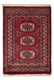 Pakistan Teppich 64x90cm - Orientteppich - rot