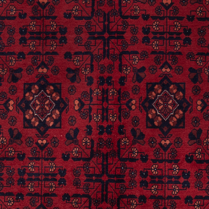 Afghan Teppich 101x149cm - Orientteppich - rot
