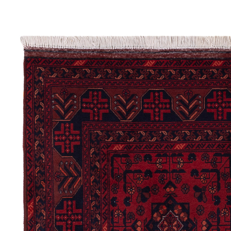 Afghan Teppich 101x149cm - Orientteppich - rot