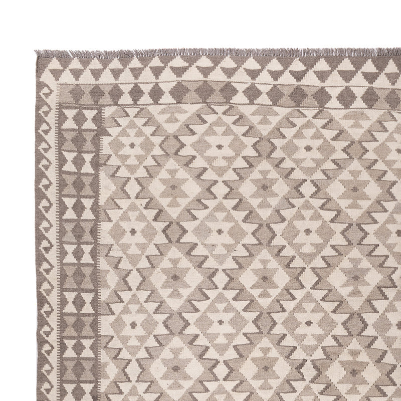 Kelim Maimene Teppich 251x352cm - natur