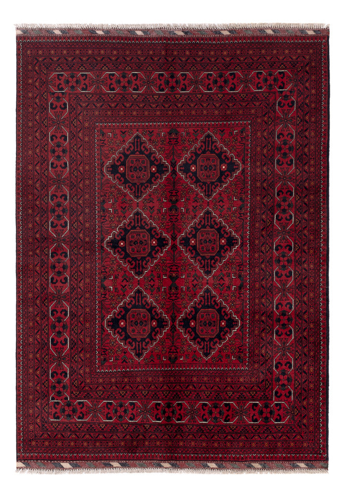Khal Mohammadi Teppich 150x203cm - Orientteppich - rot