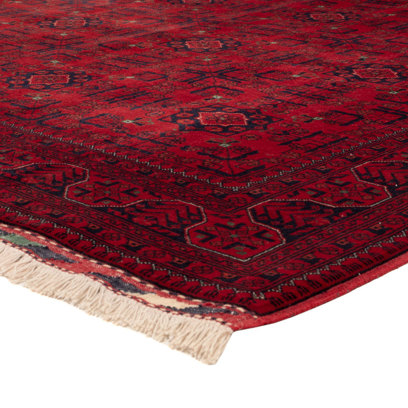 Afghan Teppich 174x235cm - Orientteppich - rot