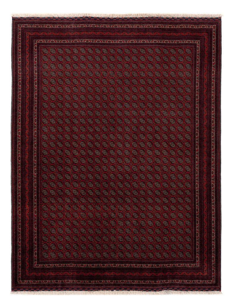 Afghan Teppich 150x196cm - Orientteppich - rot