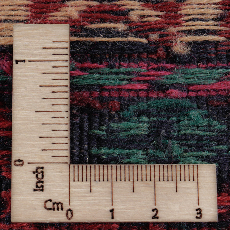 Kelim Afghan Teppich 120x186cm - mehrfarbig