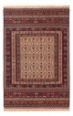 Kelim Afghan Teppich 129x200cm - mehrfarbig