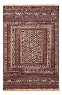 Kelim Afghan Teppich 135x200cm - mehrfarbig – product image