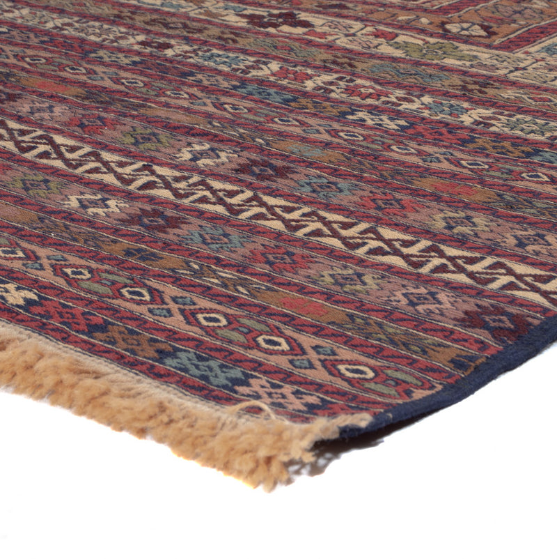 Kelim Afghan Teppich 135x200cm - mehrfarbig
