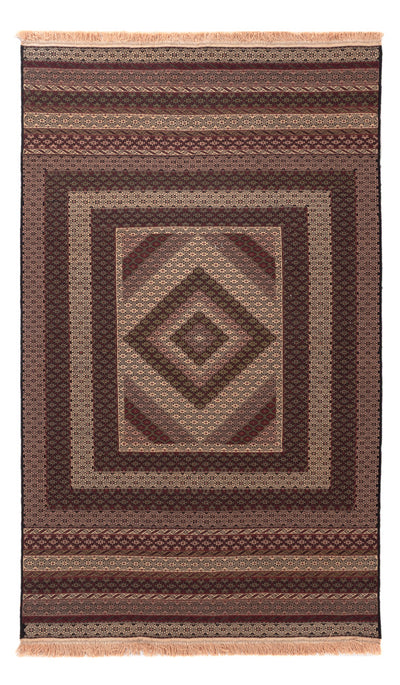 Kelim Afghan Teppich 120x197cm - mehrfarbig
