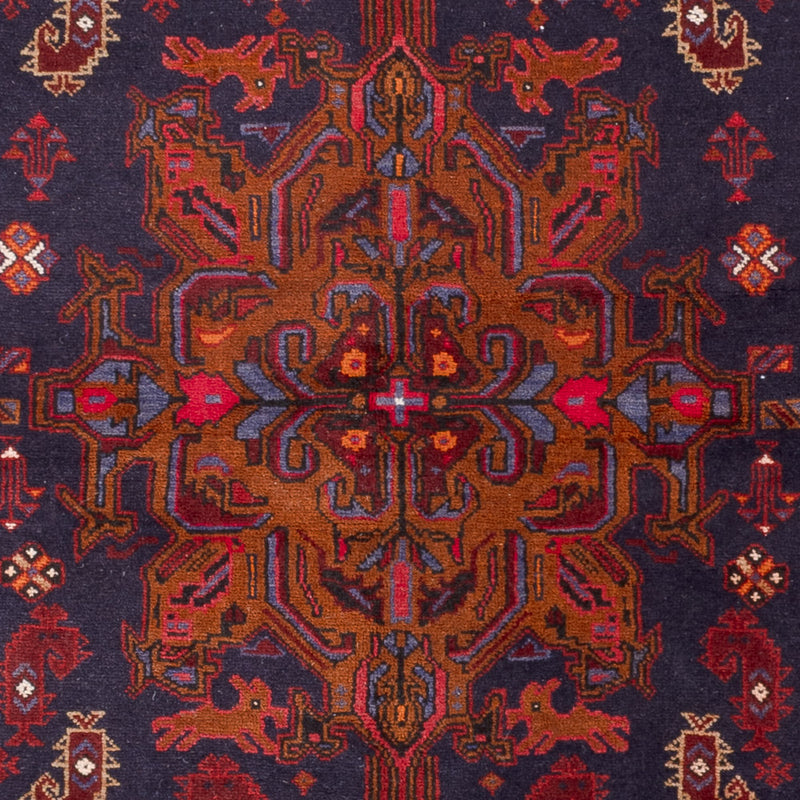 Belutsch Teppich 144x248cm - Orientteppich - dunkelblau