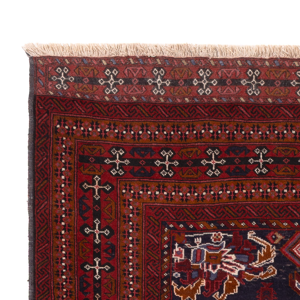 Belutsch Teppich 144x248cm - Orientteppich - dunkelblau