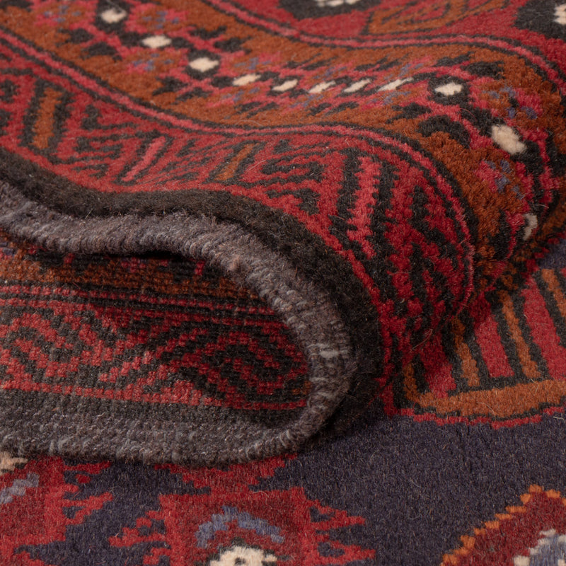 Belutsch Teppich 144x248cm - Orientteppich - dunkelblau