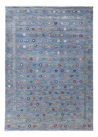 Kelim Maimene Teppich 243x352cm - blau – product image