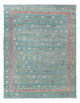 Kelim Maimene Teppich 258x350cm - blau
