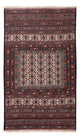 Kelim Afghan Teppich 118x207cm - mehrfarbig