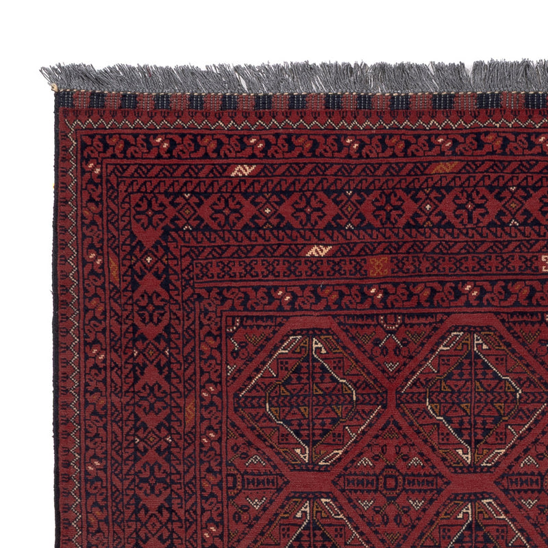 Afghan Teppich 151x191cm - Orientteppich - rot