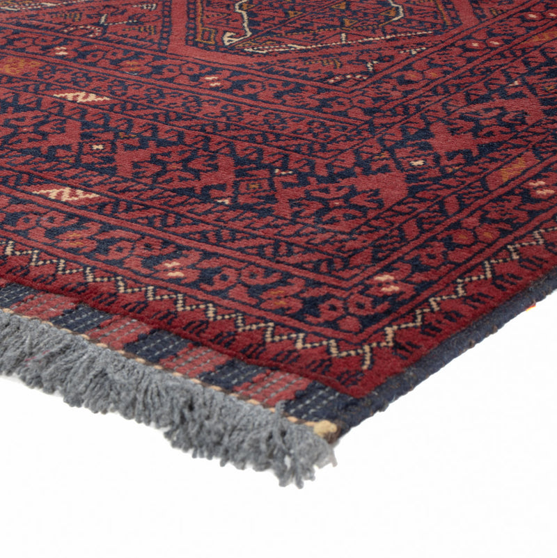 Afghan Teppich 151x191cm - Orientteppich - rot