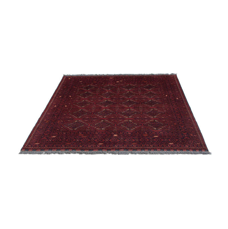 Afghan Teppich 151x191cm - Orientteppich - rot