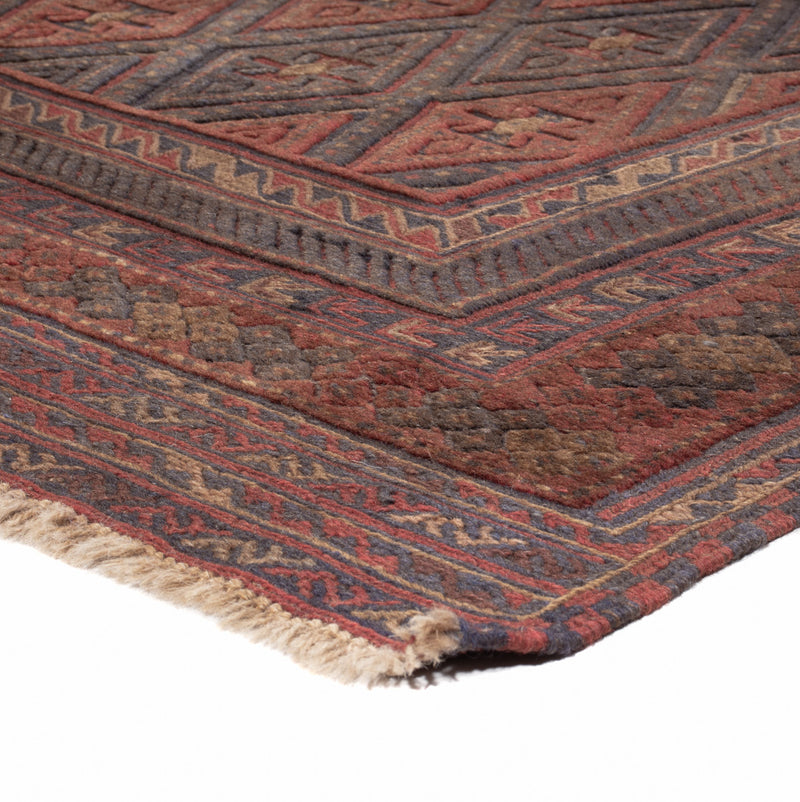Kelim Afghan Teppich 152x198cm - mehrfarbig